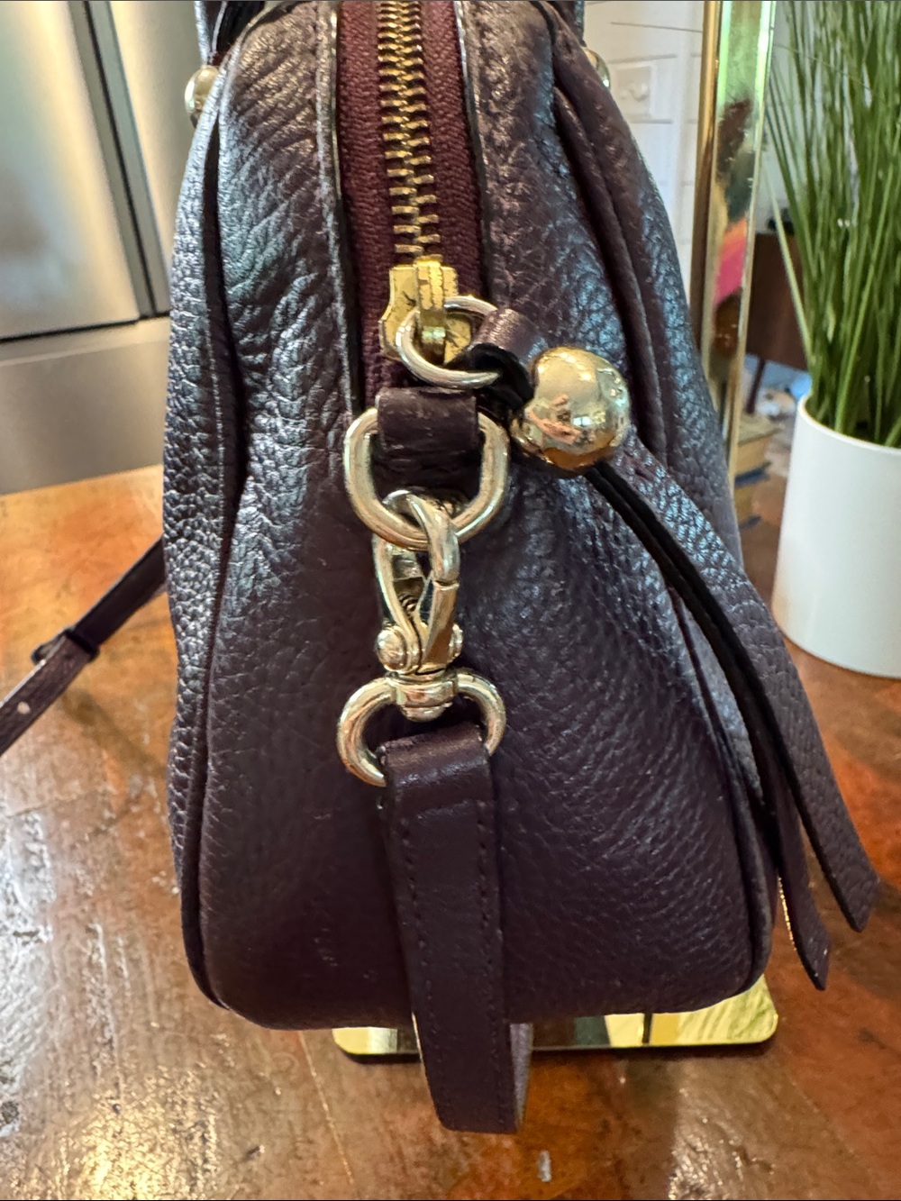 Kate Spade New York Charles Street "Mini Brantley" Leather Satchel - Picture 8 of 15
